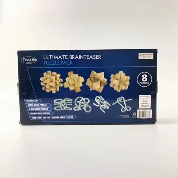 FineLife Ultimate Brain Teaser Puzzle Pack - Picture 3 of 5